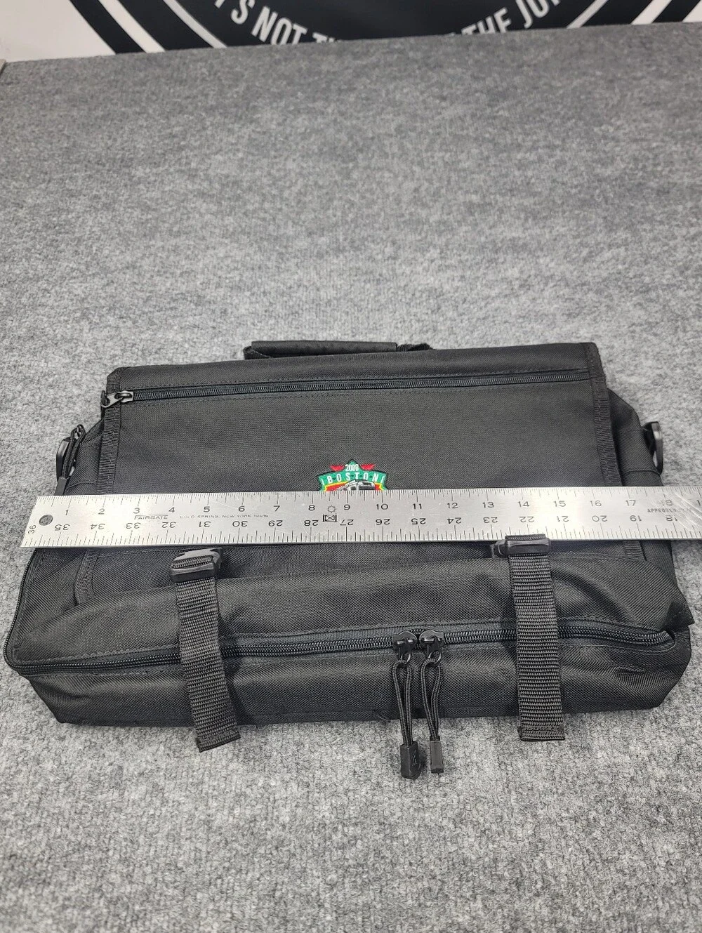 Extremely RARE Vintage 2008 MBTA Rail Rodeo Nylon Soft Shell Brief Laptop Case